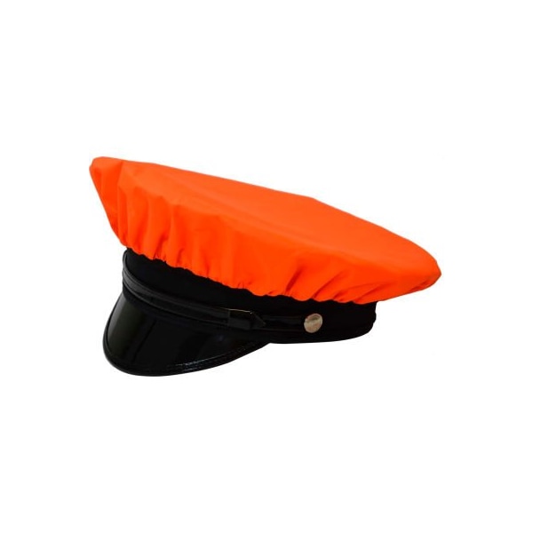 Petra Roc Inc Petra Roc Hi-Visibility Reversible Rain Cap, 300D Oxford/PU Coating, Orange/Black, One Size OBRV-CAP - main